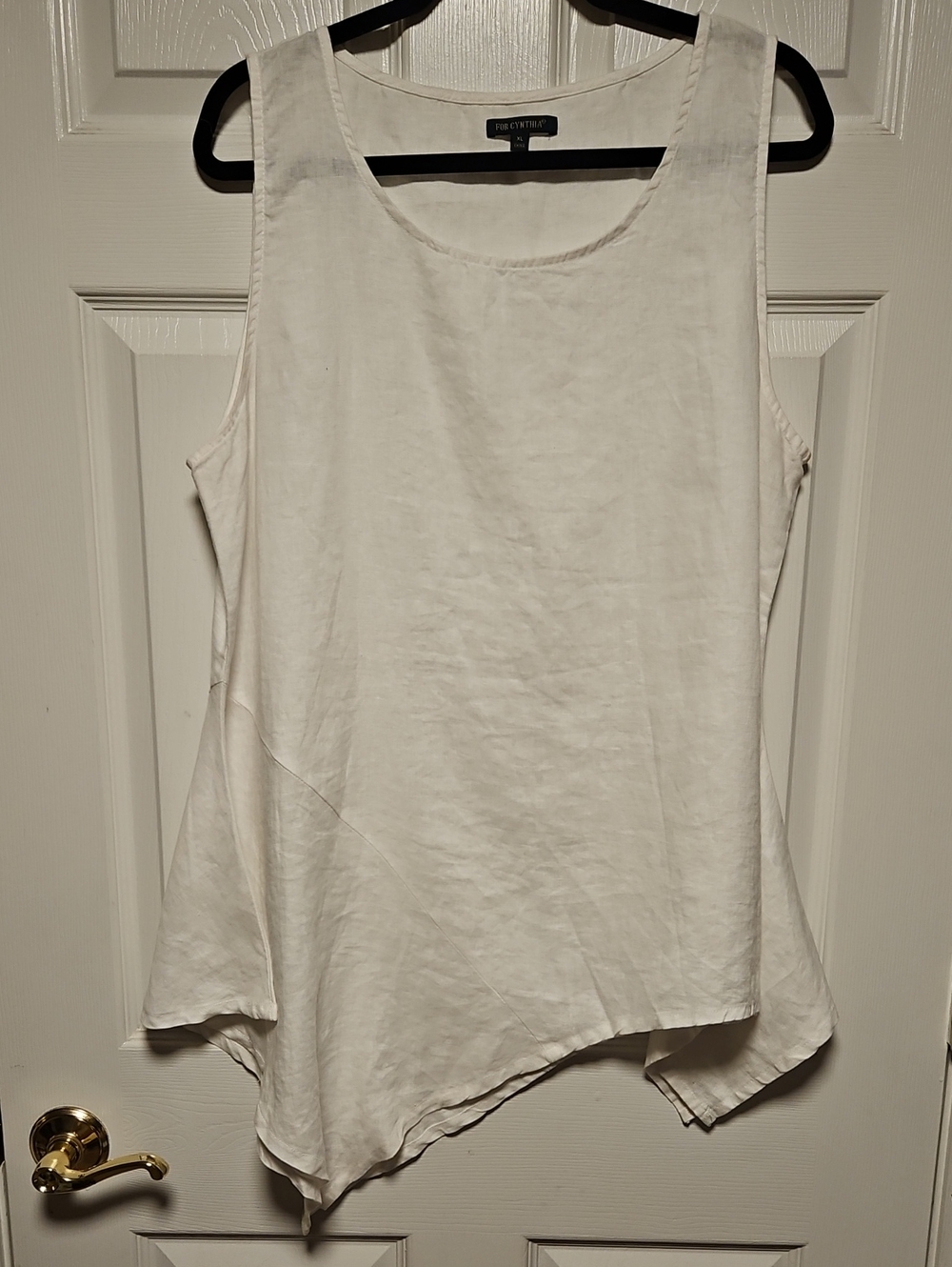 For Cynthia Asymmetrical Sleeveless Top